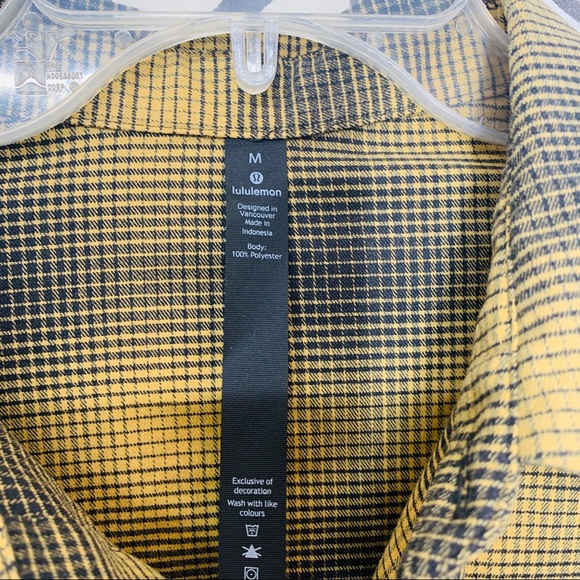 ๐ธ Lululemon masons peak flannel long sleeve nwt - Picture 5 of 11